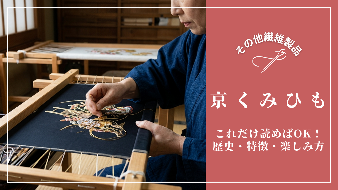 これだけ読めばOK！「京くみひも」の歴史・特徴・楽しみ方完全ガイド