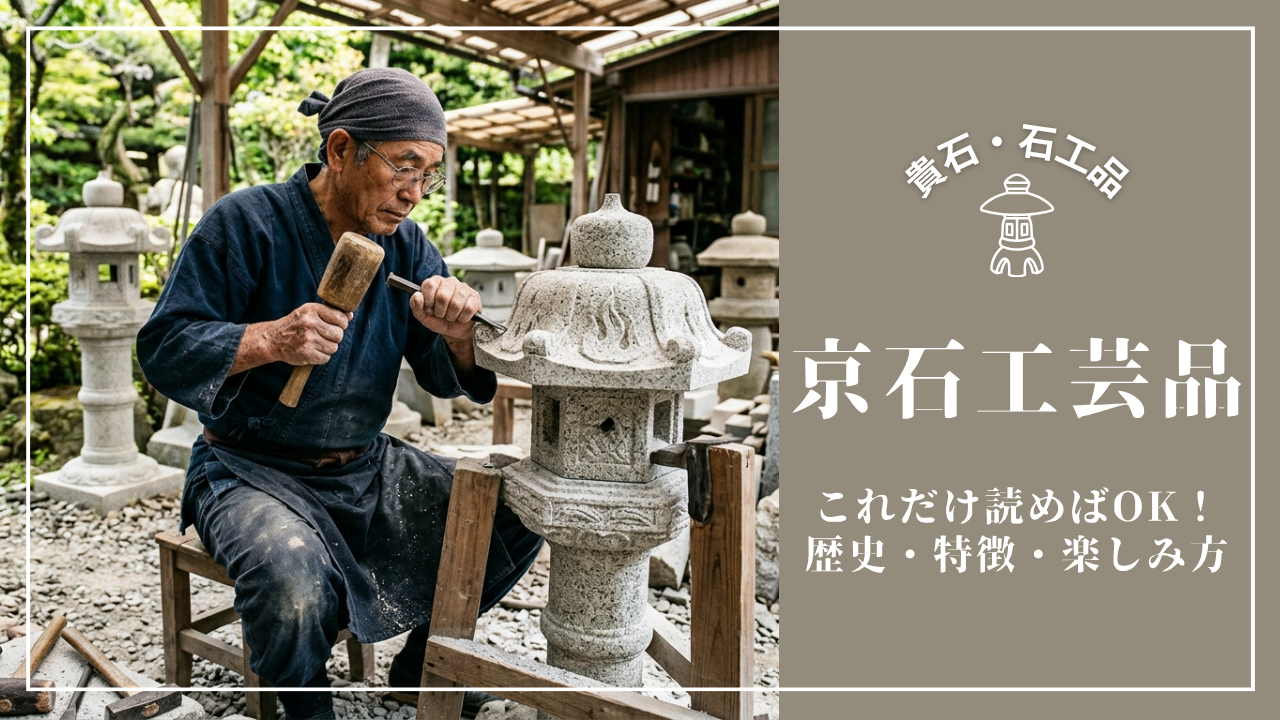 これだけ読めばOK！「京石工芸品」の歴史・特徴・楽しみ方完全ガイド